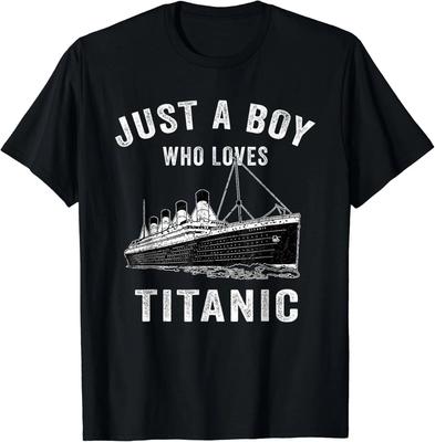 Boys Who Just Love the RMS Titanic Tee Shirts Gift Unisex T-Shirt