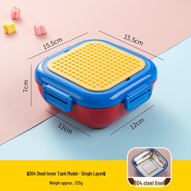 ZISIZ Stainless Steel Insulated Microwave Lunch Box