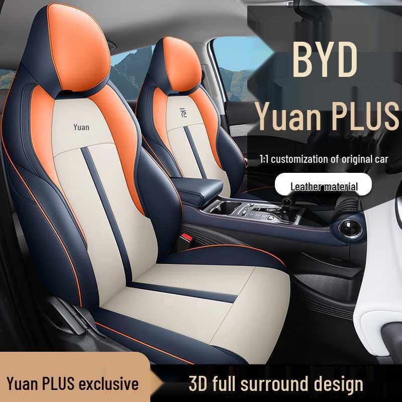 BYD Yuan Plus Car Seat Cover: All-Season, Breathable, Full Coverage