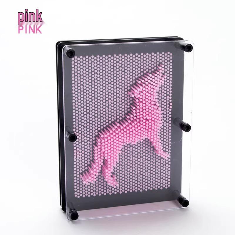 3D Pin Art Hand and Face Impression Toy
