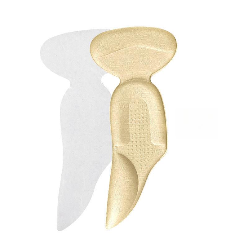 3-in-1 Heel Sticker High Heels Anti-drop Heel Anti-wear Foot Sticker Half Size Pad Sponge Arch Support Insole Reduced Size Pad