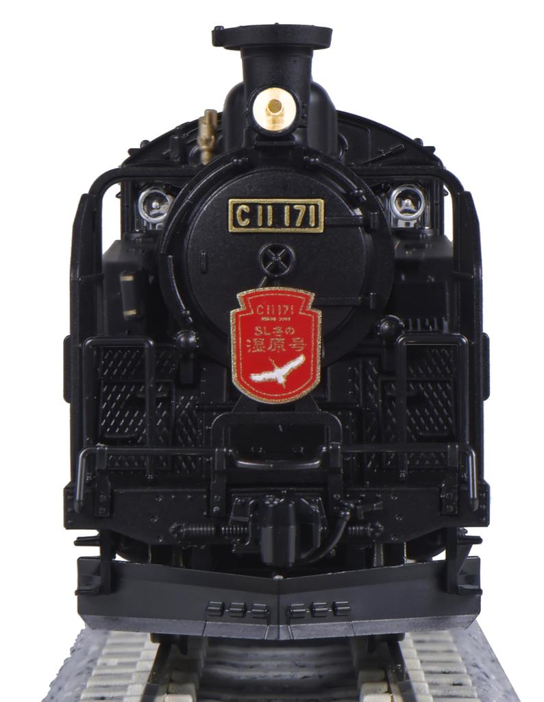 KATO N gauge C11 series 500 series Winter set Special project product Railway model Steam locomotive 171+14 "SL Wetland" 6-car 10-1958