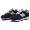 New Balance Nb 565 Cómodo Tejido Versátil Dos Capas Piel Vacuna Zapatillas de Running de Caña Baja Zapatilla Unisex Azul ML565EN1