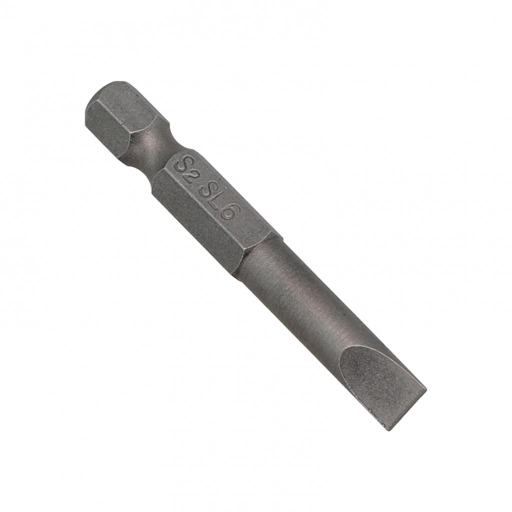 1 Stück Schraubendreherbit 2.0-6.0mm Zubehör Schlitzkopf