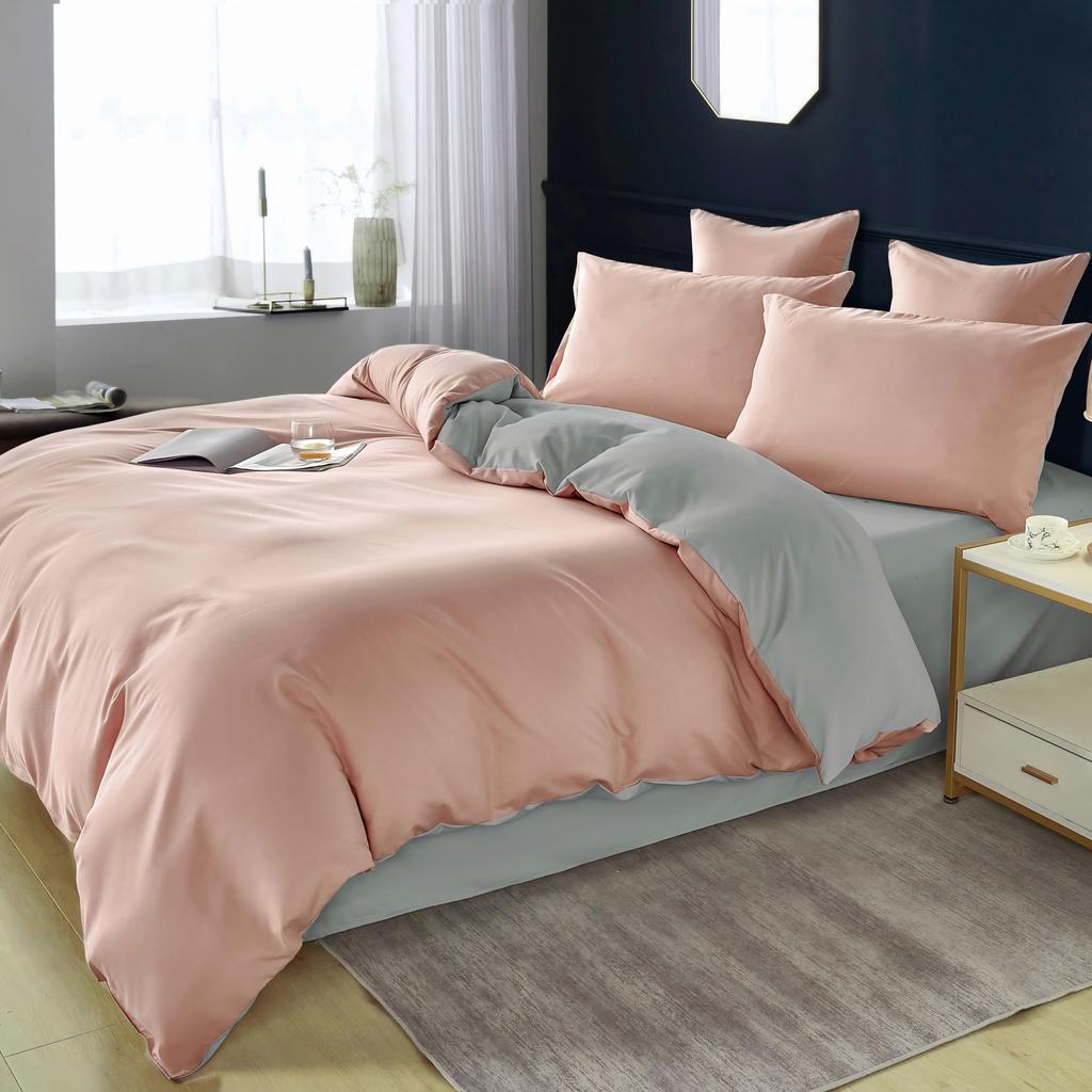 Suitable for All Seasons 100% Polyester 7 Piece Bedding Set Breathable and Lightweight Modern and Minimalist Design
