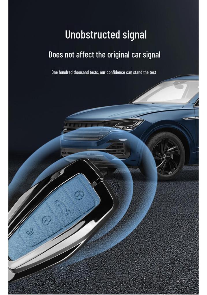 Premium Protective Key Cover for Geely Emgrand: Fits 26 Models including Xingyue L, Xingrui, Boyue L, Haoyue, Bin Yue – Men's Buckle Design