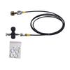 Carbonator Refill Adapter Connector Kit Accessory Professional 40Inches Hose Style A