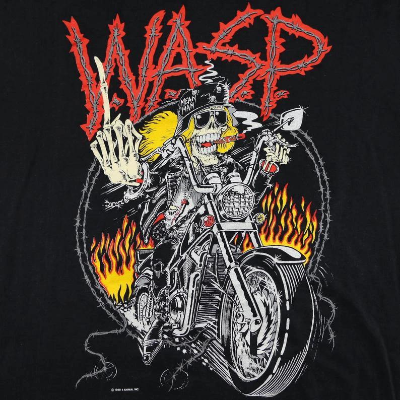 Wasp Band T-shirt Tee Men Women Size S M L 234XL B1092 M
