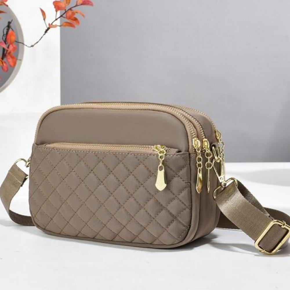 New ArrivalS Open Run Women S Quilted croSSbody Travel Bag With Zipper Storage