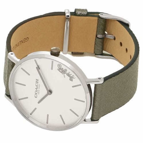 Coach Women's Perry 36mm Quartz Watch, COACH (5)14503155, Gray/Silver