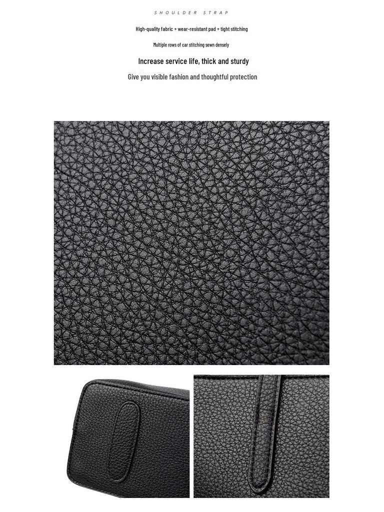 2025 Women's Large Capacity Tote Bag - High-End Fashion, Soft Leather, Single Shoulder