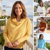 Weiche Herbstoberteile Damen Rollkragen Strickpullover, Einfarbiger Langarm-Oberteil Pullover, Herbst Winter Warm Locker Lässig Strickwaren Pullover