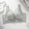 Medium thickness, small breasts, large gathering lace bra, non-magnetic women's vest, bra, closed breast adjustment bra