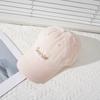 White raspberry powder baseball cap women's spring and autumn tide hat face cap