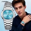 SINOBI Fashion Design Men's Quartz Watches Original Style Mans Wristwatches Business Gifts Clock for Husband,Family,Friend