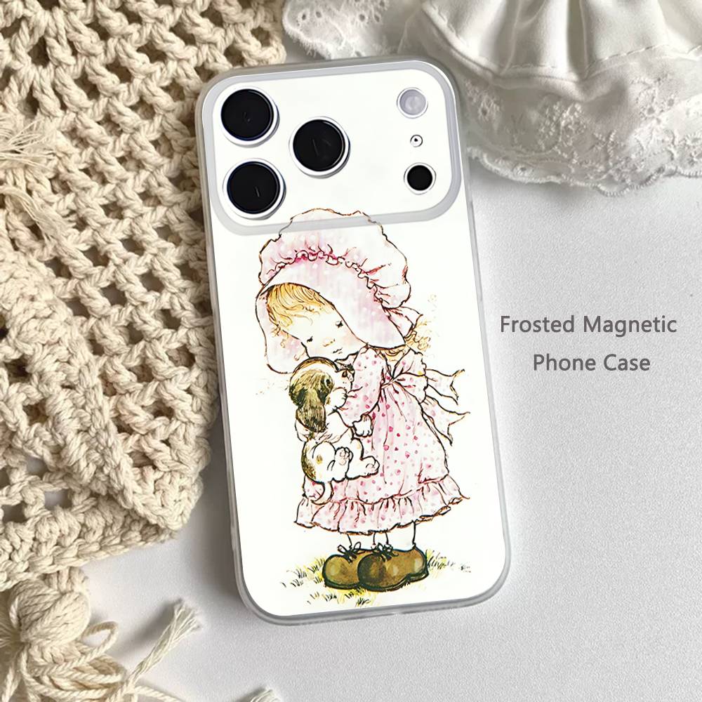 

Pattern S-Sarah K-Kay Art Phone Case For iPhone 17,16,15,14,13,12,11 Pro,Max,Plus,Mini,Air,E Magnetic Frosted Clear iPhone15plus