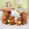 Fortune Tree Capybara Plush Doll Children'S Backpack Chef Bread Fries Koi Kapibara Doll