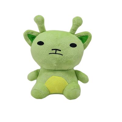 Kawaii Bogur Alien Kat Pluche Speelgoed Dier Groene Buitenaardse Katten Zacht Gevuld Pluche Pop voor Kinderen Fans Collectie Cadeau