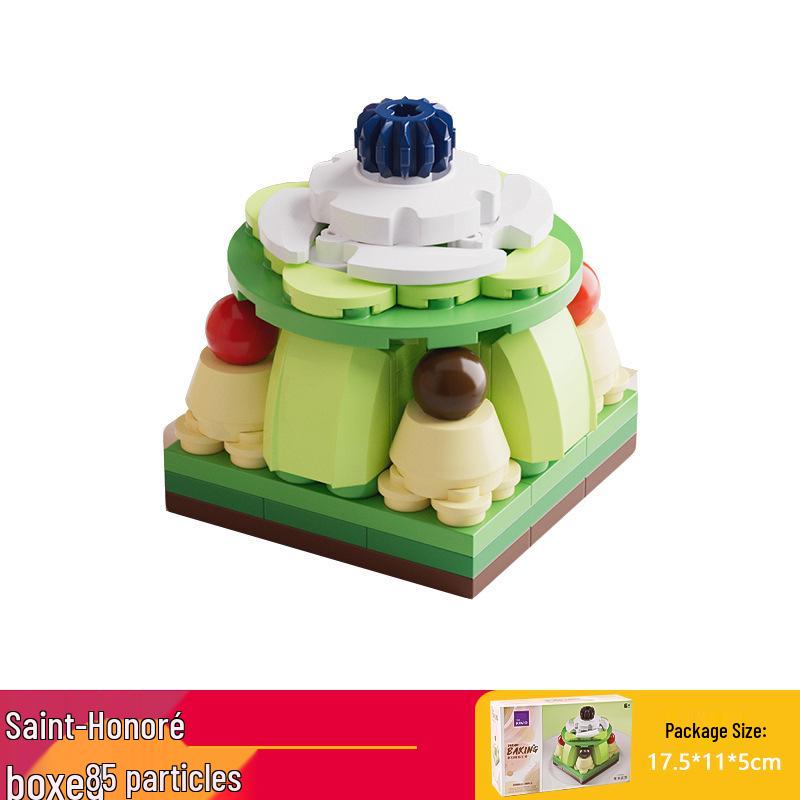 Hope Building Blocks: Kids' Educational Mousse Cake Baking Assembly Toy