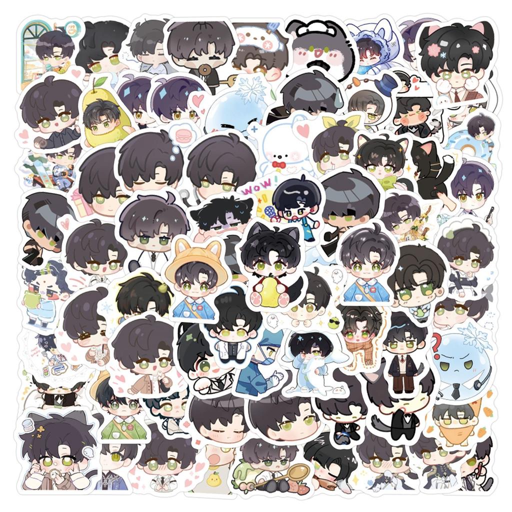 Hot Game Love and Deepspace Stickers Sylus Xavier Zayne Rafayel Caleb Cartoon Cosplay Character Stickers Decorate Prop Gifts