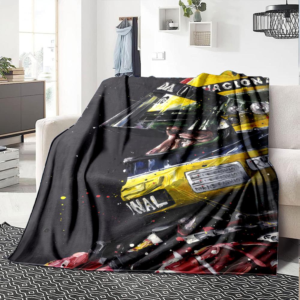 Ayrton Senna Blanket, High quality Comfortable for All Seasons, Home Decor, Warmth and Comfort
