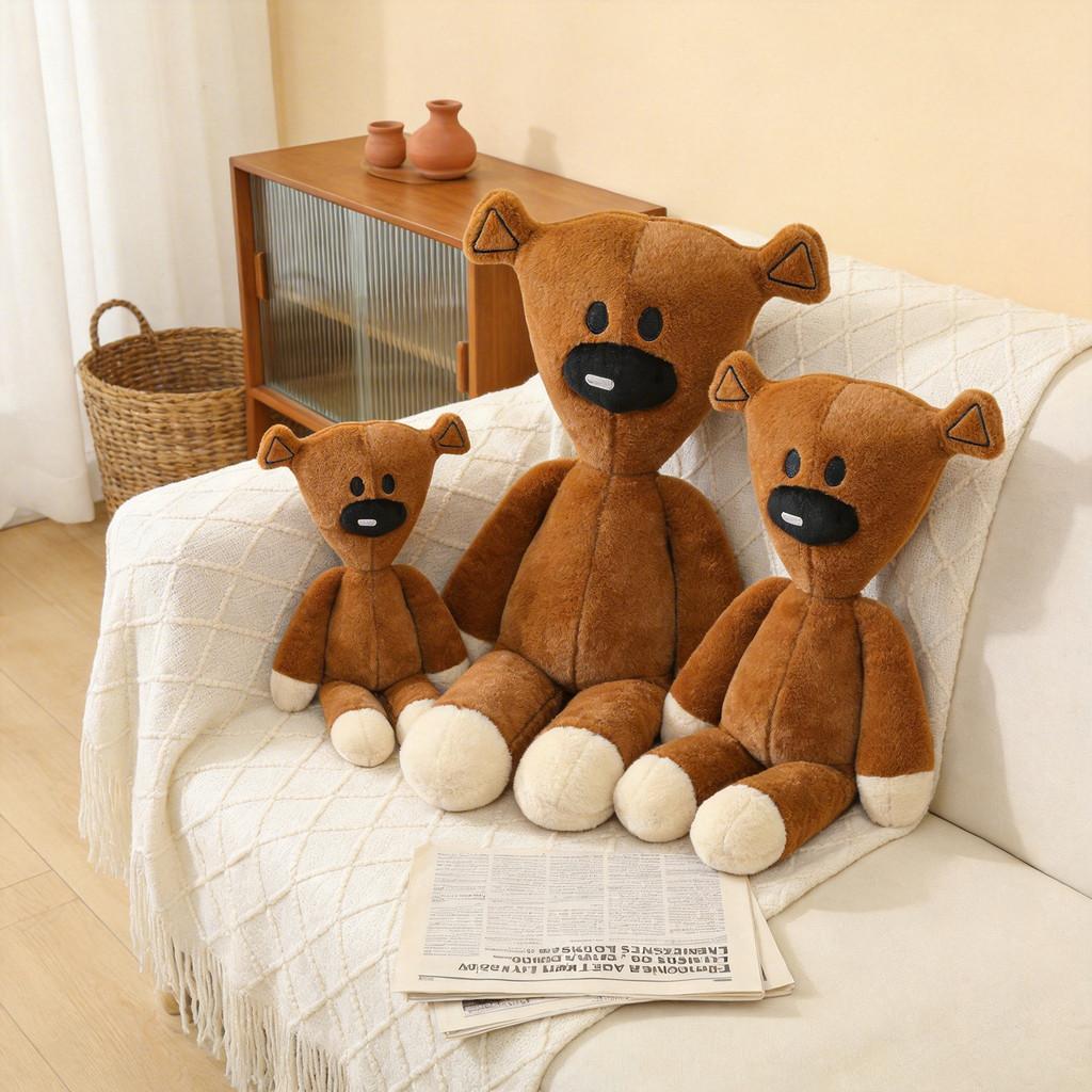 Mr Bean Teddy Bear Plush Toy Cute Cartoon Stuffed Animal Gift For Kids And Teens