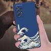 Japanese Art Hokusai kanagawa Great Wave Cover Galaxy A53 5G Case For Samsung A54 A52 A52S A51 A55 A73 A72 A35 A32 A33 Back Case