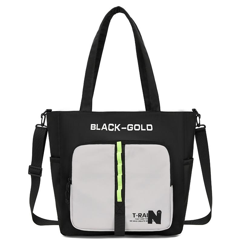 Junior High School Student Shoulder Bag Large Capacity Crossbody Bag Outdoor Commuter Tote Bag