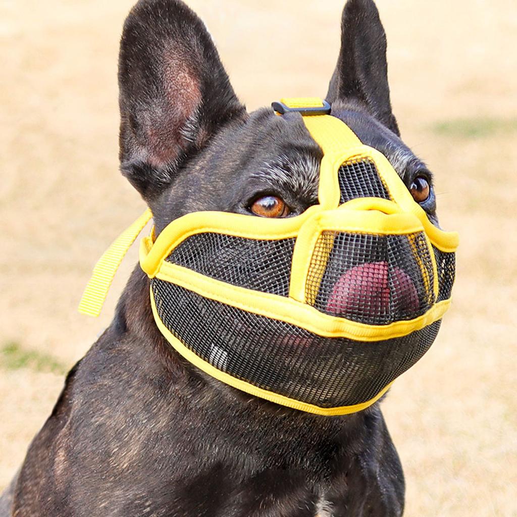 Fighting Dog Muzzle Ventilated Wide-Mouth - -Ingestion Bark Control Tool