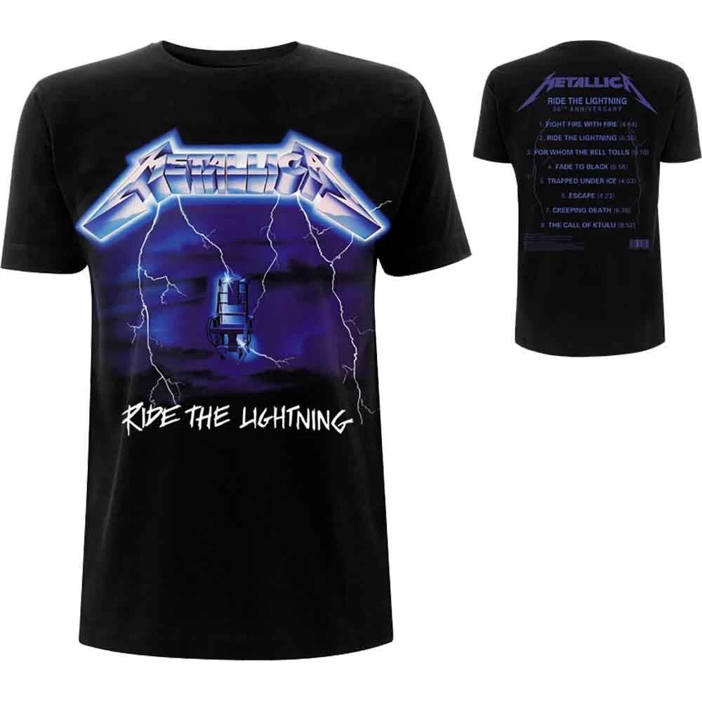

Metallica Ride The Lightning Tracks T shirt - NEW XL