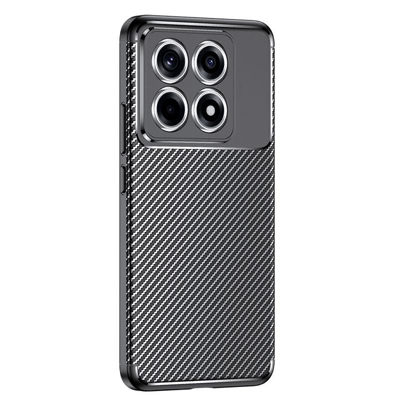 

Мягкий чехол из ТПУ под карбоновое волокно Beetle для Mi 14T Pro Чехол для мобильного телефона Защитный чехол для Xiaomi 14T Pro Xiaomi Xiaomi 14T Pro