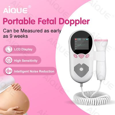 1PC Fetal Heart Monitor Home Doppler Fetal Heart Monitor Pregnant Women Fetal Heart Monitor Fetal Heart Rate Monitor