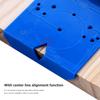 Hinge Hole Drilling Guide Locator 35mm Dowel Jig ABS Hinge Jig Hole Saw for Wood Drill Furniture Hinge Installation Woodworking