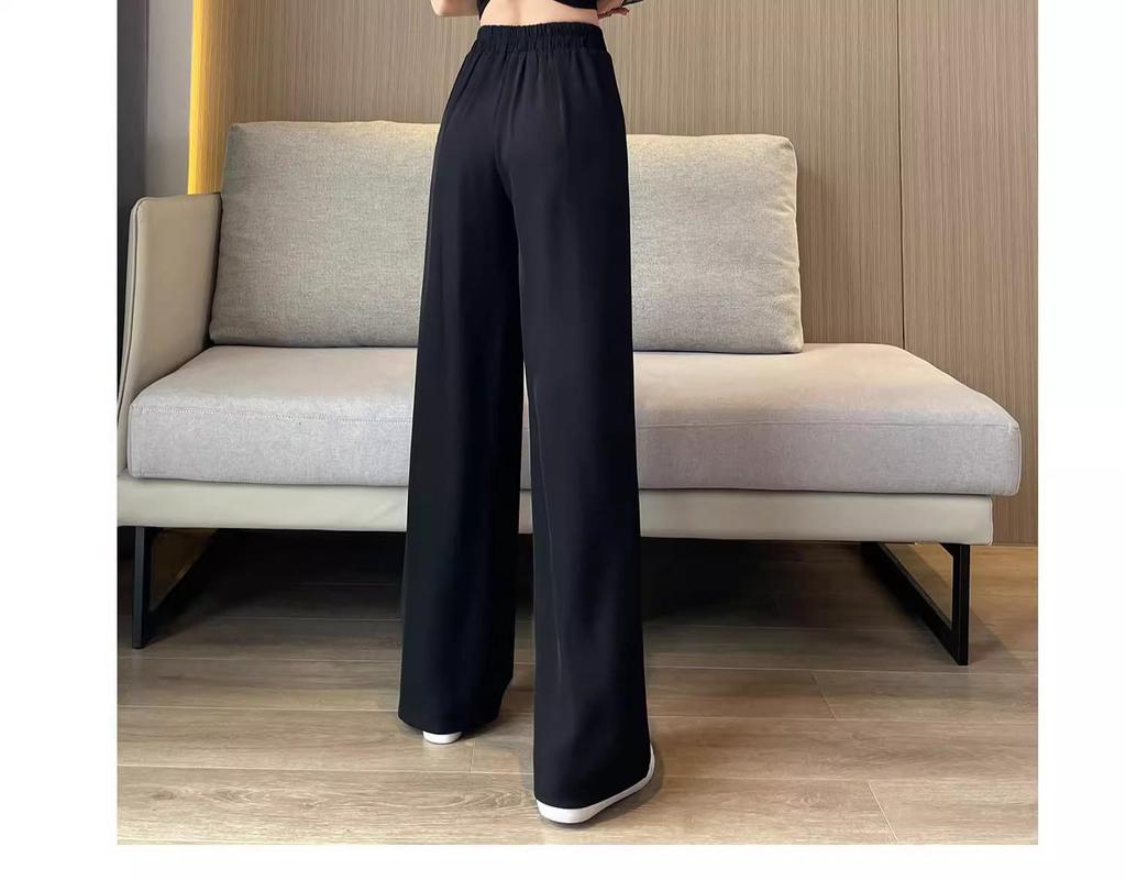 Women's High Waist Wide Leg Summer Trousers - 2025 Collection