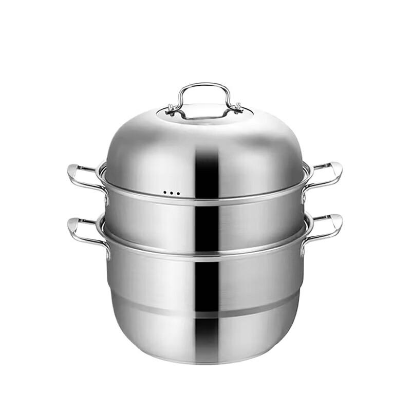 WODHO 3-Layer Stainless Steel Steamer