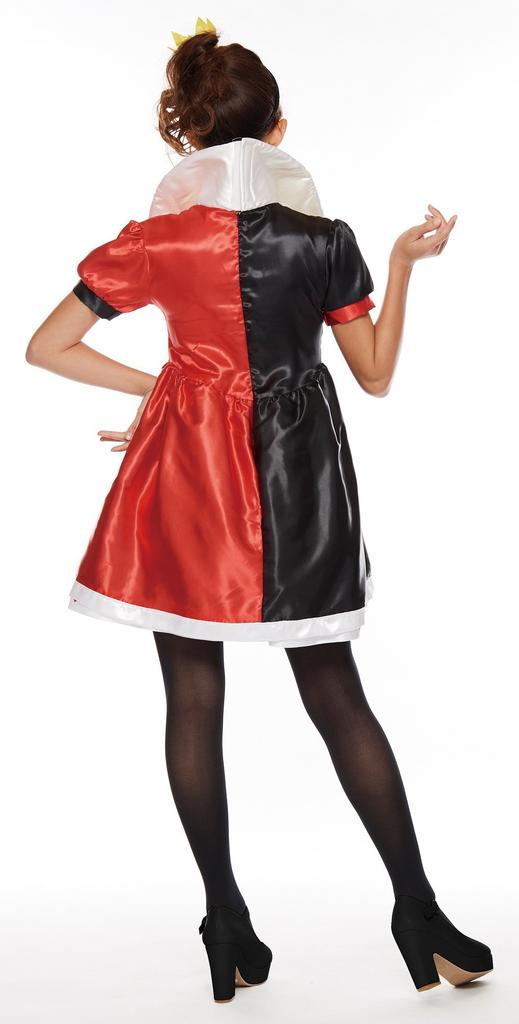 Disney Alice in Wonderland Queen of Hearts Costume for Women, Size 155cm-165cm