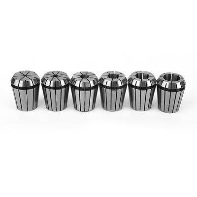 6 Stück Spannzangensatz Präzise Feder CNC Gravur Fräsmaschine Industriezubehör ER32