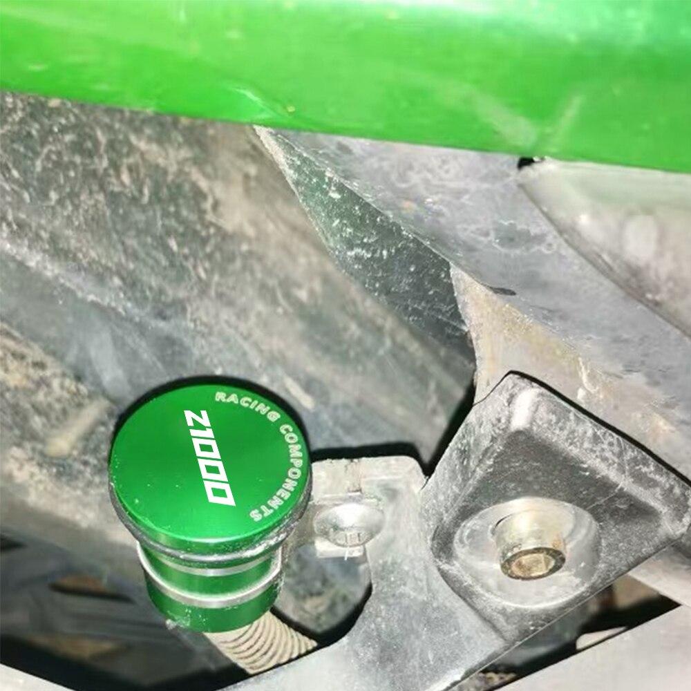 Universal Motorcycle Brake Fluid Reservoir Clutch Tank Oil Fluid Cup FOR KAWASAKI Z1000 Z 1000 2007 2008 2009 2010