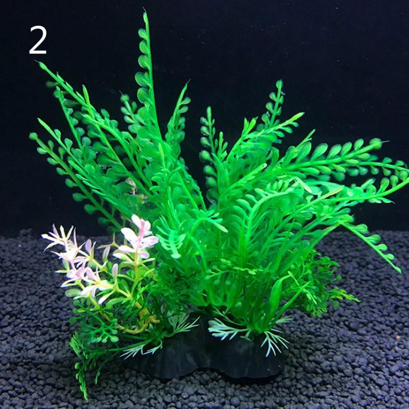 

11 видів Fish Tank Water Grass Landscaping Small Decoration Full Set of Plastic Fake Flowers Fake Water Grass Aquarium Scenery