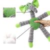 Durable Corn Fleece Animal Squeaky Toys for Dogs Chew Resistant Plush Elephant Bear Pig Pet Toys Interactive Play Biting Toys