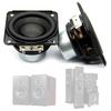 Portable 58mm Inner Magnetic Speaker, 15W Full Ranges Loudspeakers Suitable for DIY Projects for Home Theater Use
