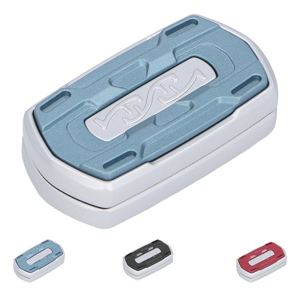 Magnetic Metal Haptic Slider with Metallic Sound Anxiety Stress Reliever Decompression Rotating Ti A