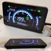 Universeller Motorrad-Tachometer Digitaler Geschwindigkeitsmesser Drehzahlmesser Armaturenbrett Instrumententafel Meter für EX5 Dream/EX5 Ipowed