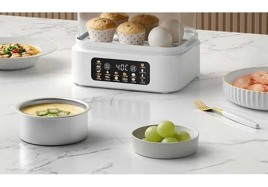 2026 Uovo Elettrico Multifunzione e Cuocitore a Vapore con Timer per Baozi, Mais e Articoli per la Colazione