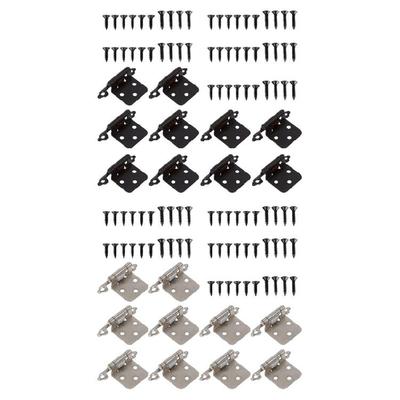 10 Pack/set Cabinet Hinges Self Closing Hinges Thickened Heavy Duty Door Hinges