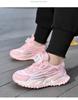 Babudou Girls' Waterproof Fashion Sneakers – Comfy Leather, Soft Sole, Versatile for Spring & Autumn.