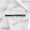 Zinc Alloy SYMMETRICAL AWD Badge Car Body Trunk Fender Adhensive Emblem 3D Decal Sticker For Subaru Crosstrek Legacy Outback bb1