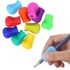 Silicone Pen Grip Ergonomic Handwriting Trainer Children's And Adult Writing Posture Correction Tool Left And Right Hands 10 Packs