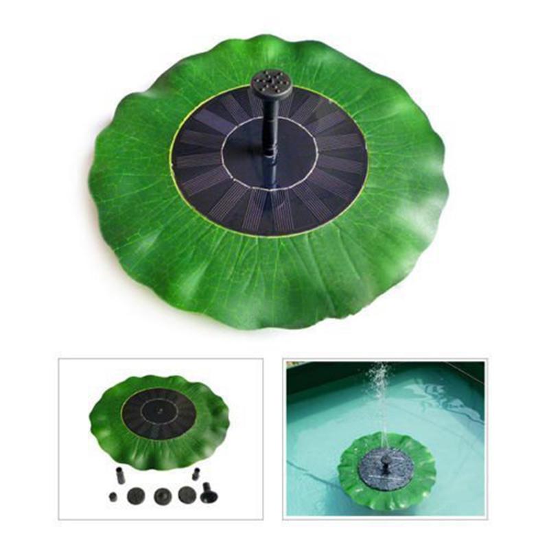

1.4W Lotus-Shaped Solar Power Fountain Pump, 7V Waterproof Solar Water Pump for Yard and Garden System default#0