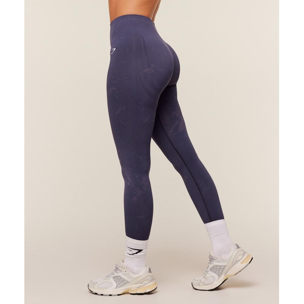 Gymshark Everyday Seamless Washed Legging 2.0 Gs Midnight Purple Wash B6b8x Pcl1